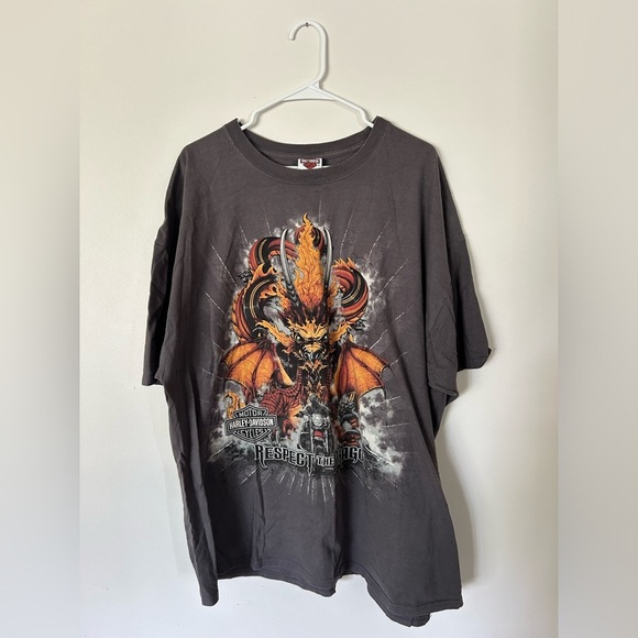 Respect The Dragon Maryville, Tennessee Harley Davidson Tshirt - Picture 1 of 7